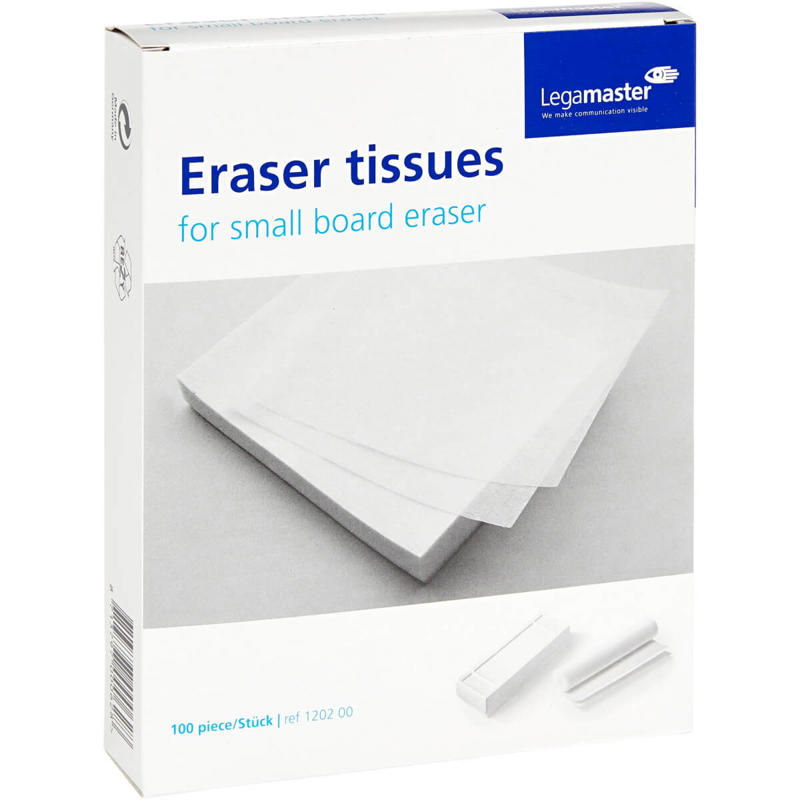 Whiteboard viske refill Legamaster 120100 100ark/pk.