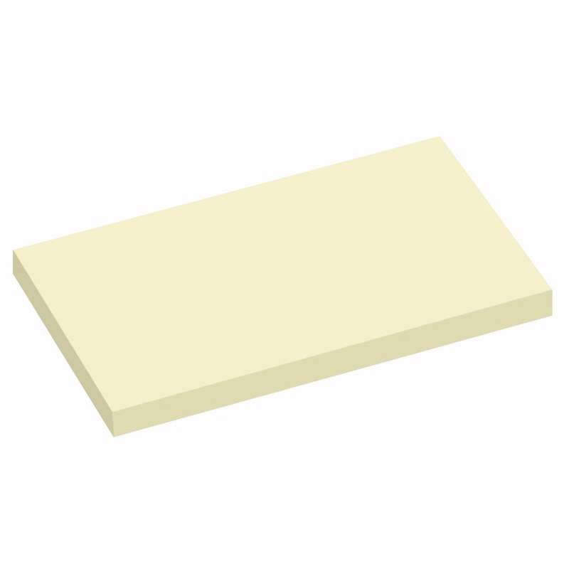 Notes Q-Line gul 125x75mm 12blk/pk. (655)