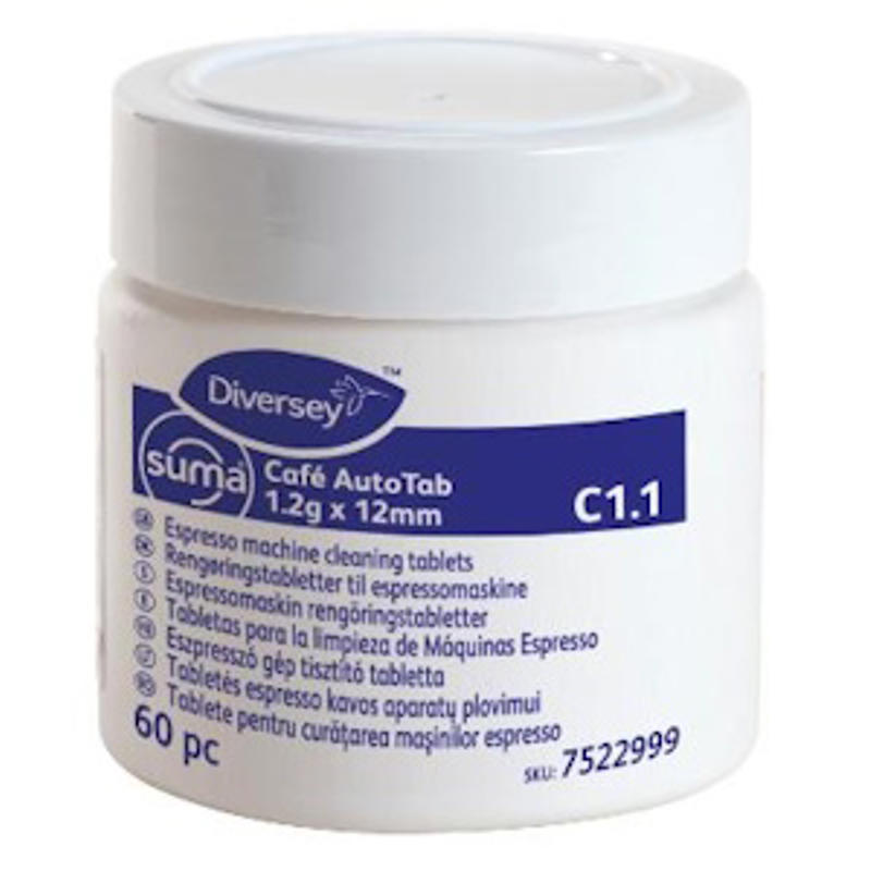 Rensemiddel Tablet Suma C1 t/espressomask. /2x60 stk
