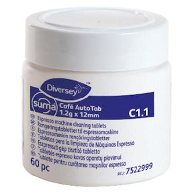 Rensemiddel Tablet Suma C1 t/espressomask. /2x60 stk