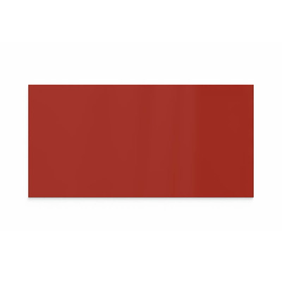 Glastavle Lintex Mood Wall 2000x1000mm rustrød