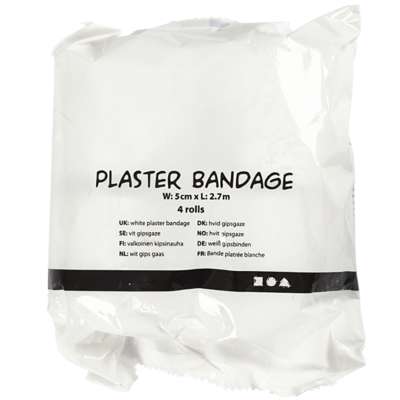 Gipsgaze Creas 2,7m x 5cm /4 rl