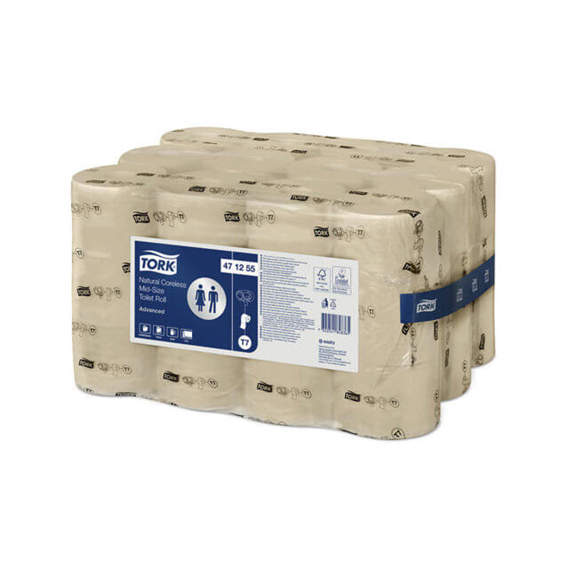 Toiletpapir Tork Jumbo Mid-size 471255 T7 natur 2-lags /36