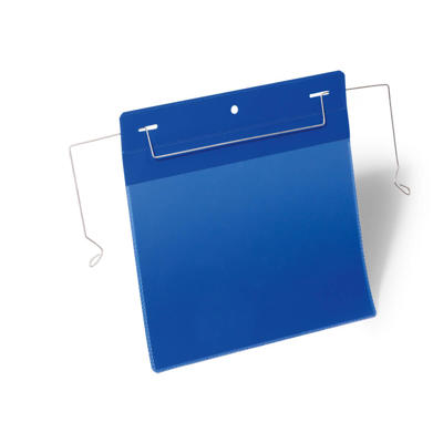 Lagerlomme m. wirebeslag A5 tvær mørkeblå pk./50