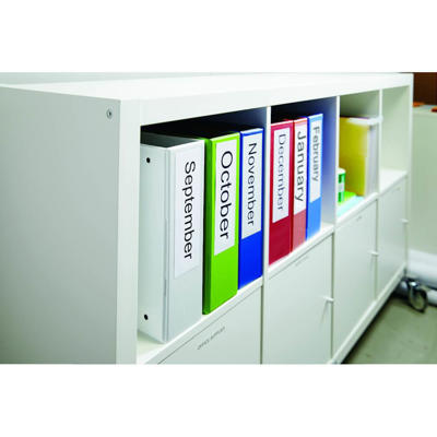 Etiketter store DYMO hvid 38x190mm 110stk/pk 99018