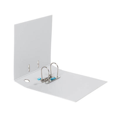 Brevordner ELBA PP A4 grå bred 1414-05