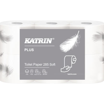 Toiletpapir Katrin Plus 3-lags, 35,6m x 10cm /42rl