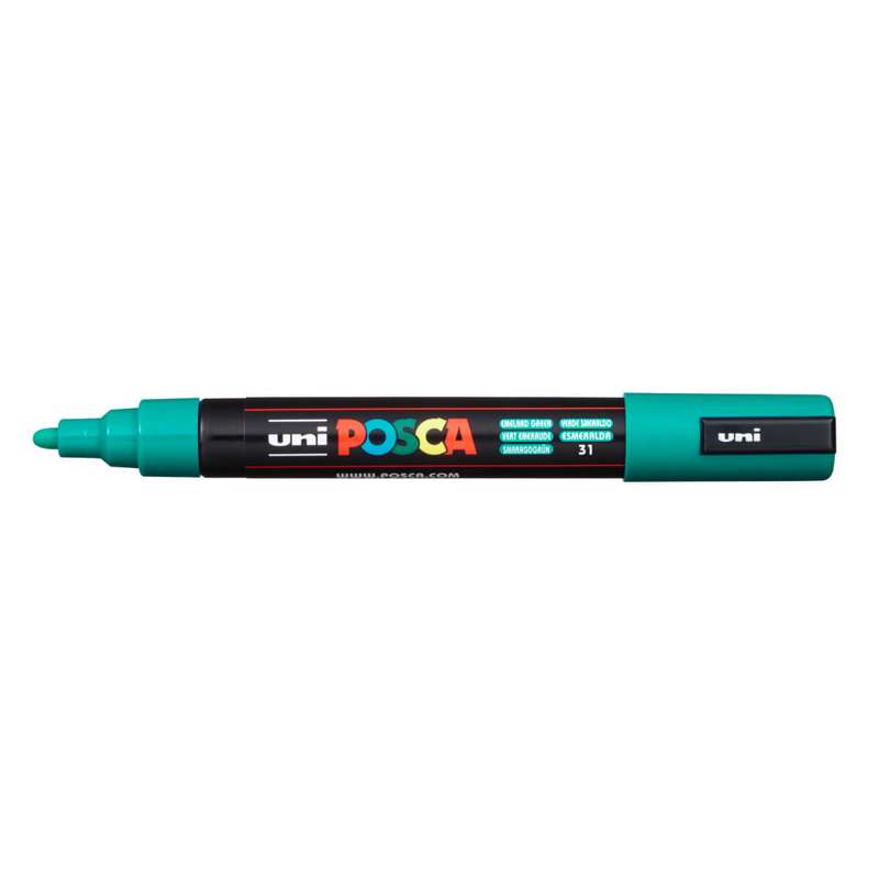 Marker Uni Posca PC-5M, emerald grøn 1560565