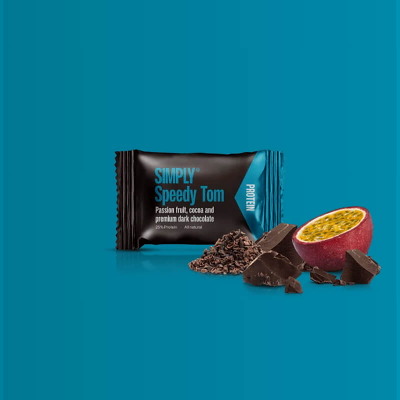 Chokolade protein Bites Simply Chocolate Speedy Tom 75 stk