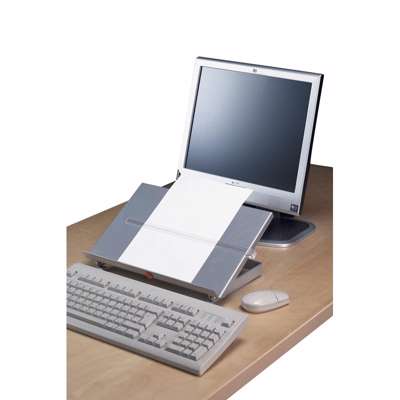 Konceptholder Twin Base 2 sølvgrå 7700-8