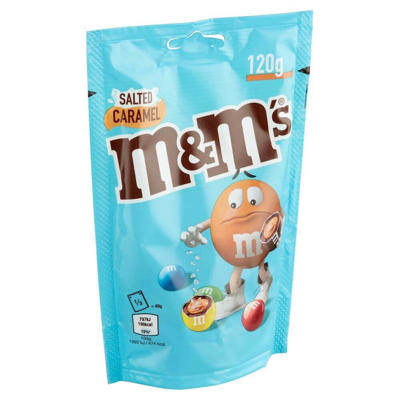 Chokolade M&M salted caramel 120g