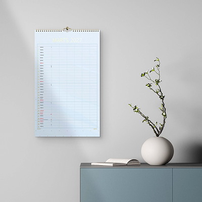 Familiekalender Color 2027 Mayland stor