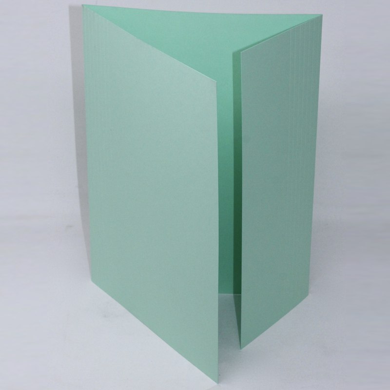 Mappe DKF nr. 103/8 folio 2x8 riller 800942 34cm, grøn