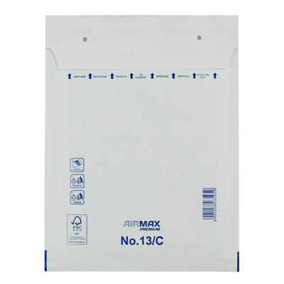 Boblepose Airmax 13/C W3 hvid 170x225mm 100stk/pk