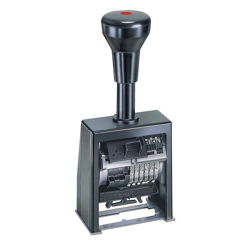 Nummeratør 6 cifre Reiner 4,5 mm B6K6