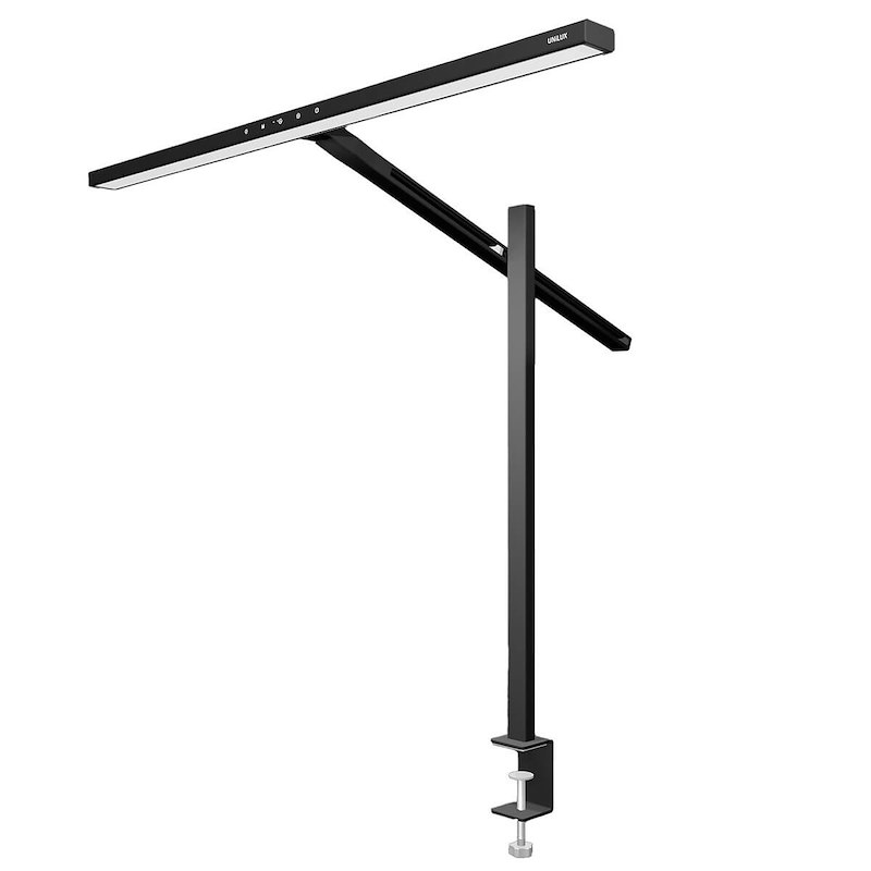 Bordlampe Unilux Elite Lumino LED m/klemme sort