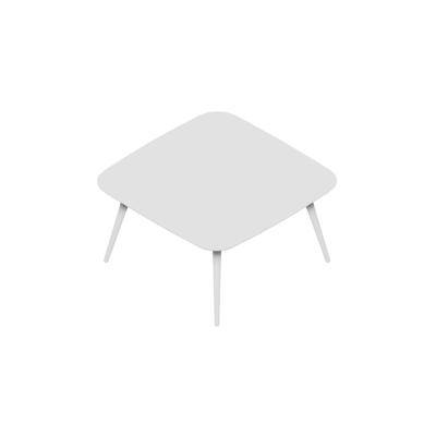 Konferencebord Dencon XL 1911 140x140 HPL hvid/hvid