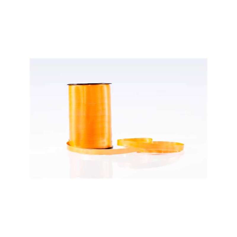 Gavebånd glat orange 10mmx250m nr. 09