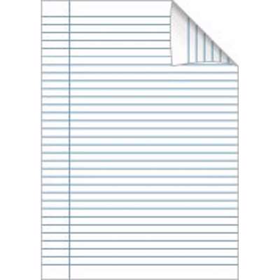 Skolehæfte Bantex A4 32 linjer 8.5 mm 70g rød