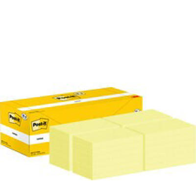 Post-it notes 655 76x127mm Canary Yellow pk./24