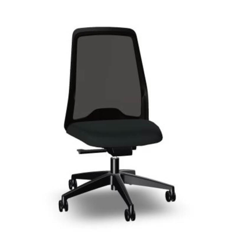 Kontorstol Interstuhl Every 251E sort/sort mesh sort kryds