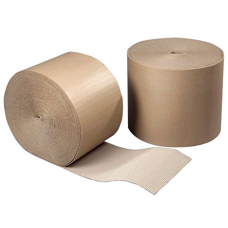 Bølgepap brun 10cmx70m