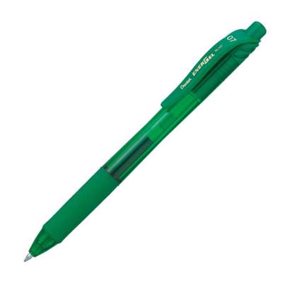 Rollerpen Pentel EnerGelX grøn 0,7mm BL107