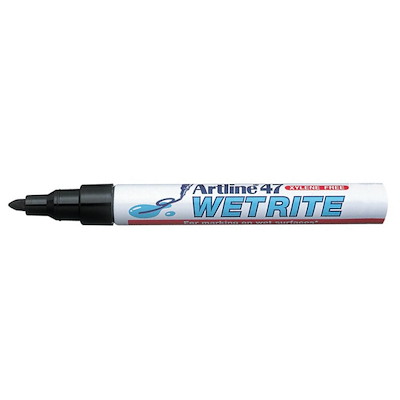 Marker Artline EK47 Wetrite 1.5 mm sort