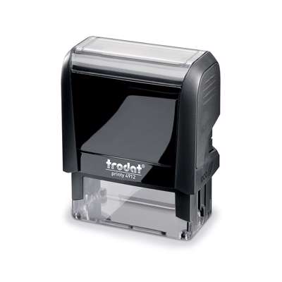 Stempel Trodat 4912X komplet inkl. kliche 46x17 mm