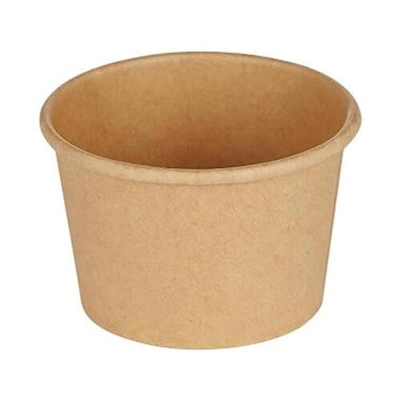 Dressingbæger 60ml Ø62x40mm kraft pap/PE Brun 3.000