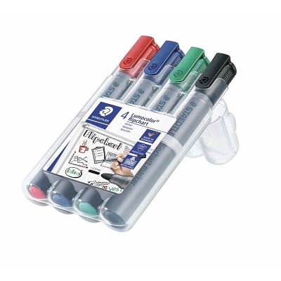 Flipchart marker Staedtler Lumocolor 356 WP4 ass
