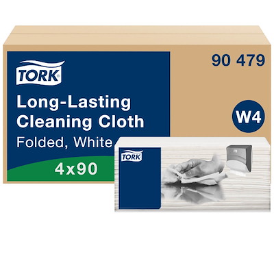 Aftørringsklud Tork 90479 Alt-i-en W4 hvid pk./90