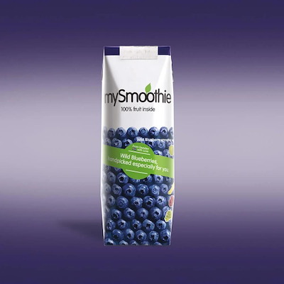 MySmoothie vilde blåbær karton 25cl