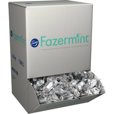 Chokolade Fazer Mint 3kg