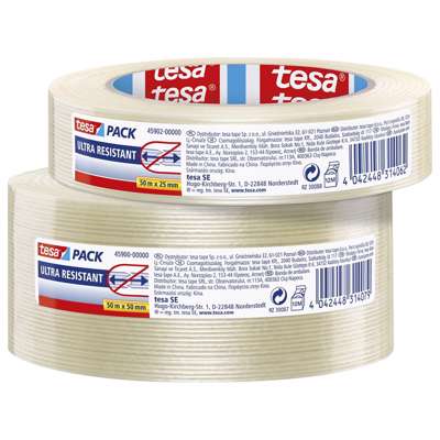 Tape Tesa filament 25mmx50m semitransparent