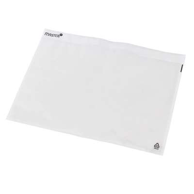 Følgeseddellommer C4 225x328mm uden tryk 500stk/pk selvkl.