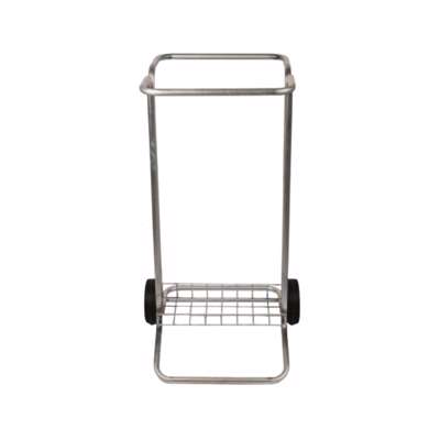 Affaldsstativ m/hjul til sække 70x100 cm