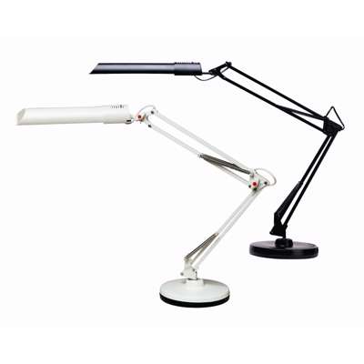 Lampe Unilux Swingo* LED m/bordfod hvid