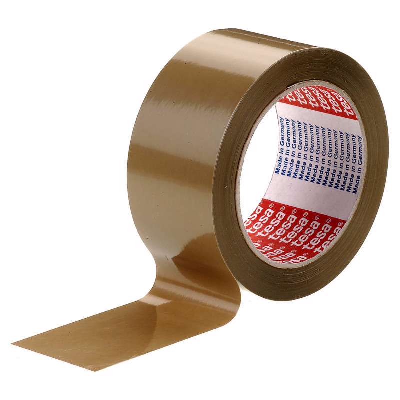 Tape Tesa 4124 48mmx66m PVC brun /36 rl