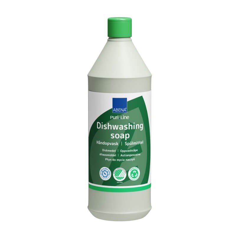 Opvaskemiddel ABENA Puri-Line uden farve og parfume 1l