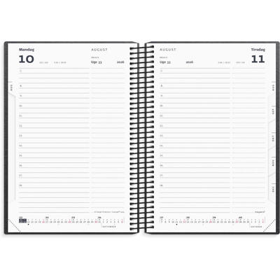 Dagskalender matsort genbrugskarton 2026