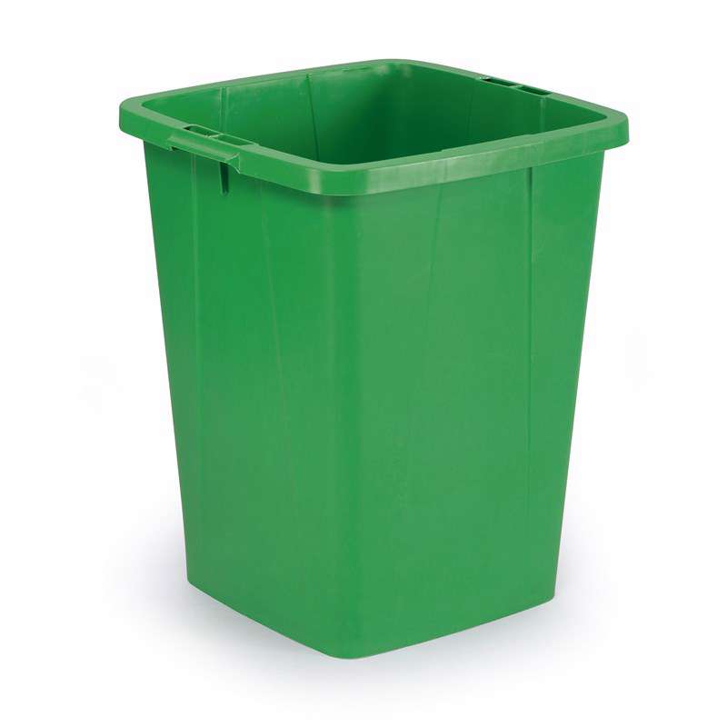 Affaldsspand DURABIN 90l firkantet grøn