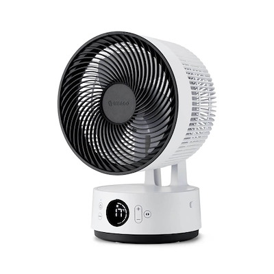 Ventilator Meaco Sefte 8" t./bord hvid/sort