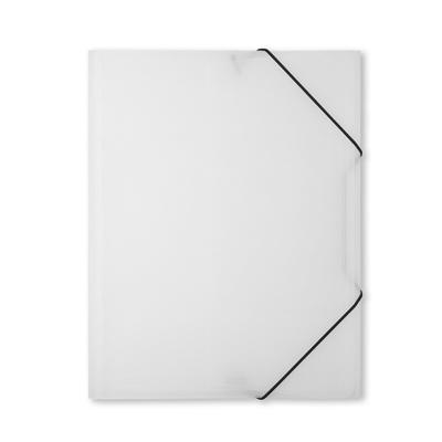 Plastmappe BNT m/3 klapper klar Dokusmart