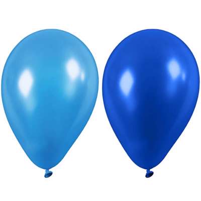 Ballon Creas Ø23 blå /10 stk.