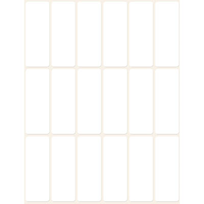 Etiket Avery hvid 50x19mm 3327 486stk/pak