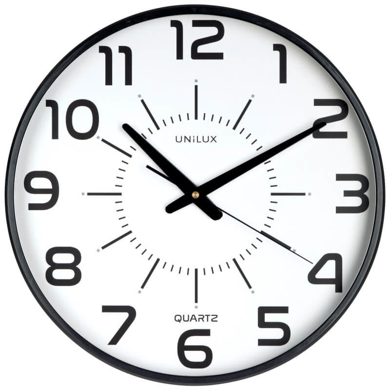 Vægur Unilux Maxi POP sort Ø37,5