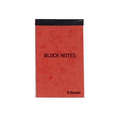 Notesblok Esselte linieret 105x65mm toplimet 45551