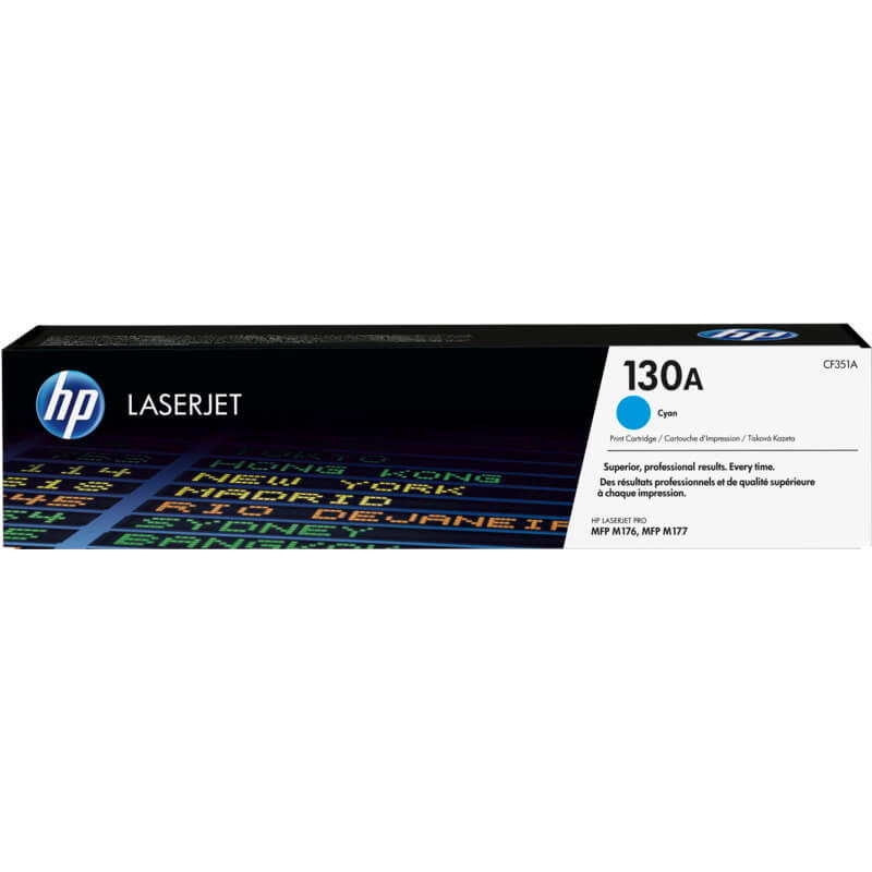 Laserpatron HP 130A CF351A t/M176/M177, cyan