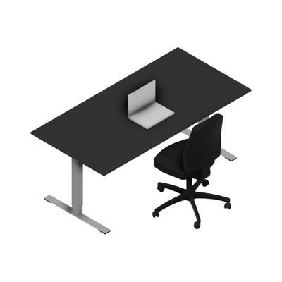 Hæve-sænkebord Dencon X1798 1800x900 alu stel antr. lam pl